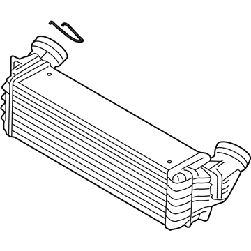 2012 BMW X5 Intercooler - 17517805150