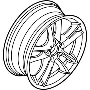 BMW 135i Alloy Wheels - 36117891050