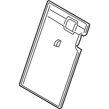 BMW 52207256141 Trim Backrest, Left