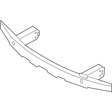 BMW 51118738936 CARRIER, BUMPER FRONT