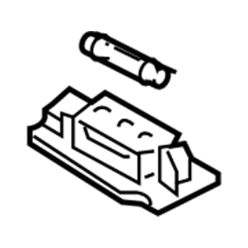 BMW 63316962036 Housing Of Int. Reading Lamp, Rear Side