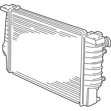 2000 BMW 740iL Radiator - 17111702969