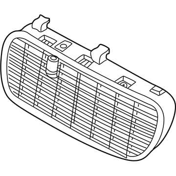 BMW 51138402669 Grille,Air Inlet Left