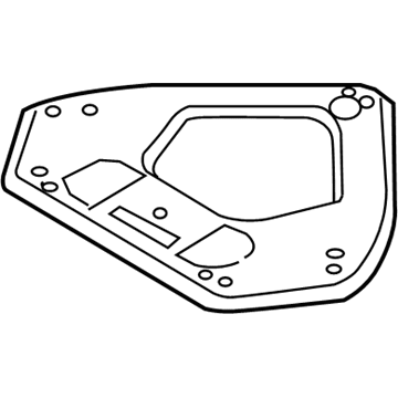 BMW 51717016939 Reinforcement Plate