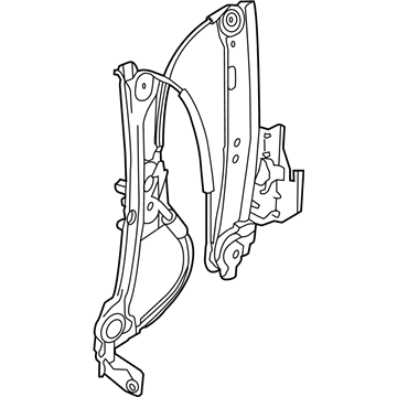 BMW 640i xDrive Gran Coupe Window Regulator - 51357311597