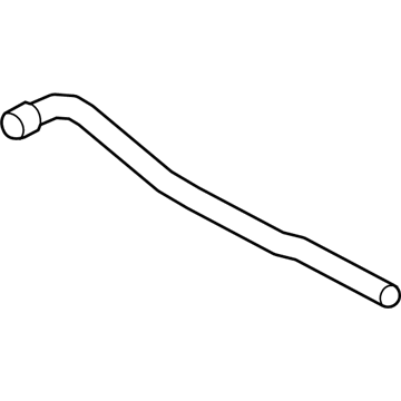 BMW 11537848377 Coolant Hose, Pump Flow Line