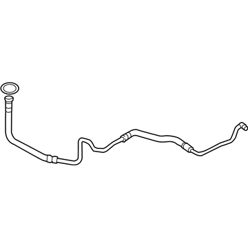 BMW 17227590614 Oil Cooling Pipe Outlet