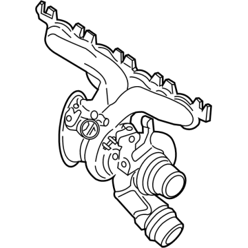 BMW 11658662073 EXCHANGE TURBOCHARGER WITH E