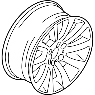 BMW 740Li Alloy Wheels - 36116781274