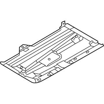 BMW 51718176757 Cover Panel Outer Left