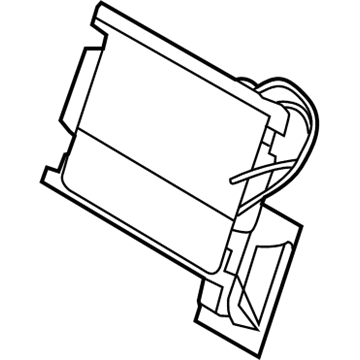 BMW 52109891411 LUMBAR SUPPORT PAD WITH PUMP