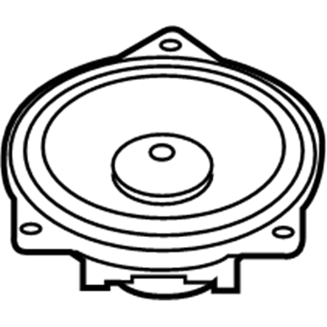 BMW 65139288770 Mid-Range Speaker, Stereo