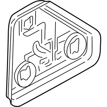 BMW 63218371326 Bulb Socket, Right