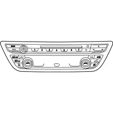 BMW 740i Hazard Warning Switches - 61315A48109