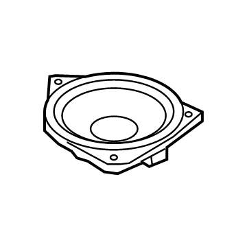 BMW 65132622468 TOP-HIFI MID-RANGE LOUDSPEAK