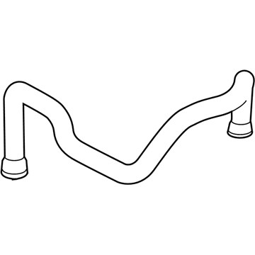 2010 BMW X6 M Coolant Reservoir Hose - 17127589736