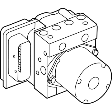 BMW 525xi ABS Pump And Motor Assembly - 34516777879