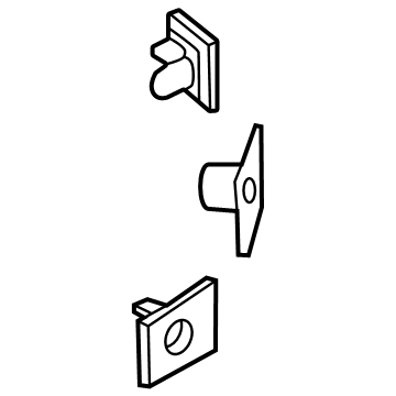 BMW 51125A4FFE1 KIT MOUNT PDC/PMA SENSOR REA