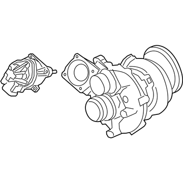 BMW 750i xDrive Turbocharger - 11659494375