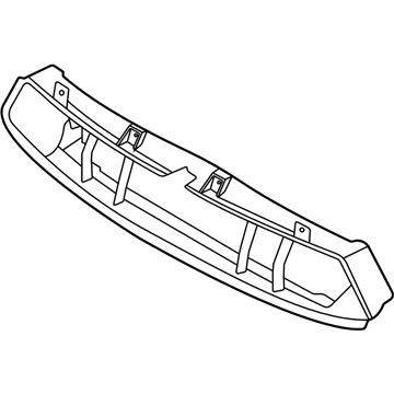 BMW 51748074830 AIR DUCT, BOTTOM