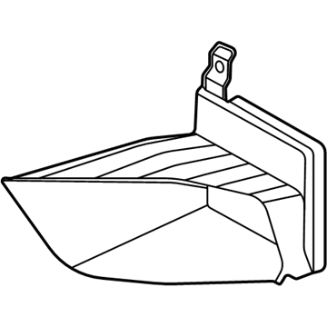 BMW 51748059689 AIR DUCT, EXTERIOR RADIATOR