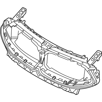 BMW 51748074837 AIR DUCT, TOP