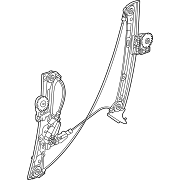 BMW 51339466298 WINDOW LIFTER WITHOUT MOTOR