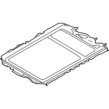 BMW 54102994058 Sliding Roof Frame