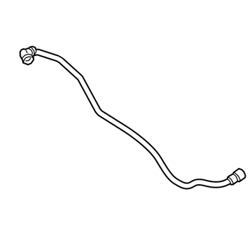 BMW X5 M Radiator Hose - 17129894780