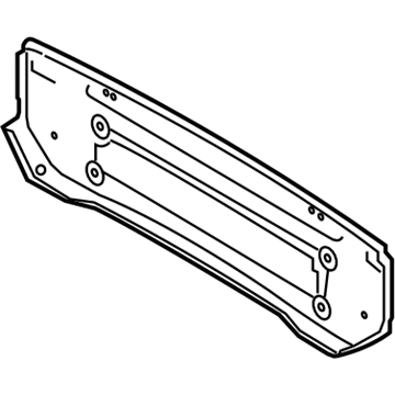 BMW 54347154652 Rear Panel