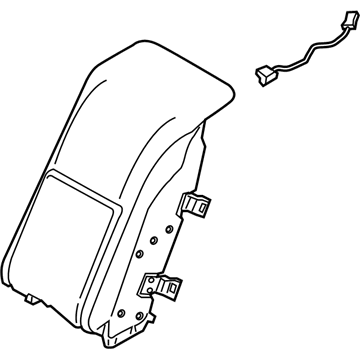 BMW 51166820317 TOP REAR CONSOLE