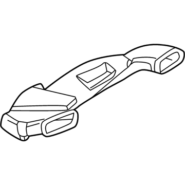 BMW 64228150428 Cold Air Duct, Right