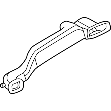 BMW 64228150427 Cold Air Duct, Left