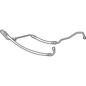 BMW 530i Power Steering Hose - 32416761488