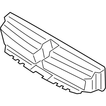 BMW 51748056069 Air Duct Front Bottom