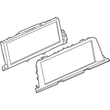 BMW 65509356496 Central Information Display
