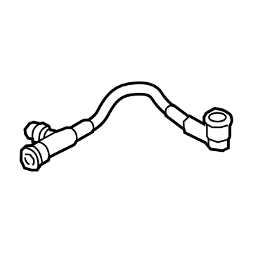 BMW 840i xDrive Gran Coupe Oil Cooler Hose - 17128678509