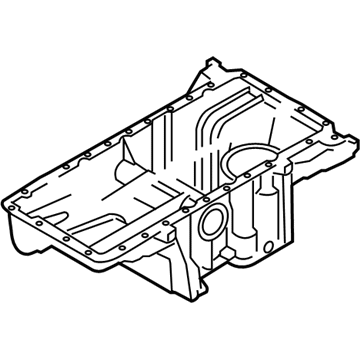 BMW X5 Oil Pan - 11137551627