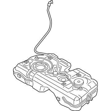 BMW X1 Fuel Tank - 16115A44A13