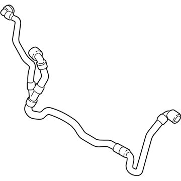 2011 BMW 528i Radiator Hose - 17127578404