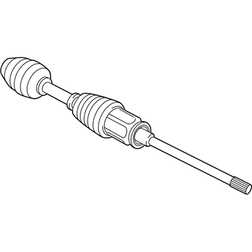 2015 BMW 535d xDrive Axle Shaft - 31607618680