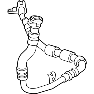 BMW M235i xDrive Gran Coupe Oil Cooler Hose - 17228676524