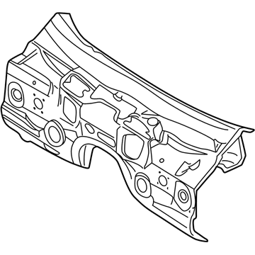 BMW 41138170403 Splash Wall