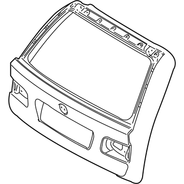 BMW 41627007396 Trunk Lid