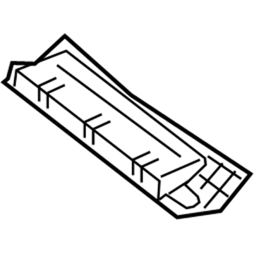 BMW 72129181130 Knee Pad Airbag Module, On Driver'S Side