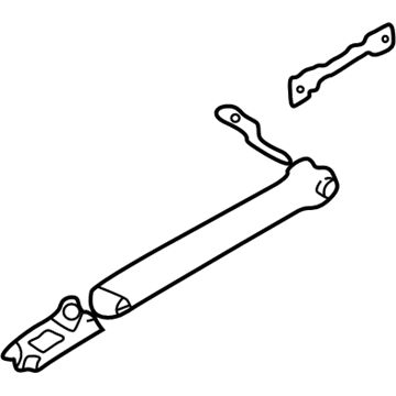 BMW 54128202277 Left Control Rail