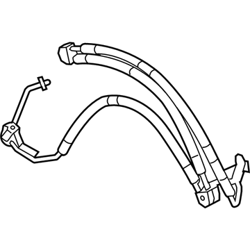 2013 BMW X5 M Power Steering Hose - 32416788261