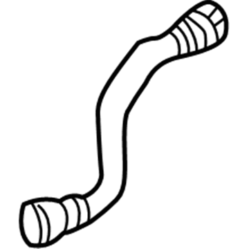 BMW 11537500735 Cooling System Water Hose