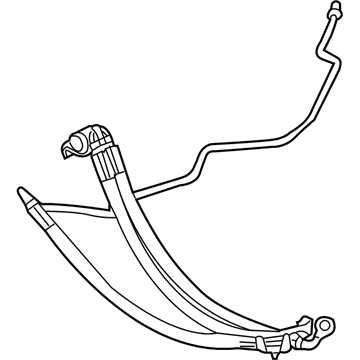 2008 BMW 750i Power Steering Hose - 32416783575