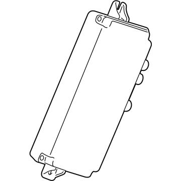 BMW 66539291386 Control Unit, Top Rear View